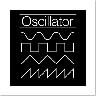 Eurorack Oscillator. Modular Synth Musician Posters and Art